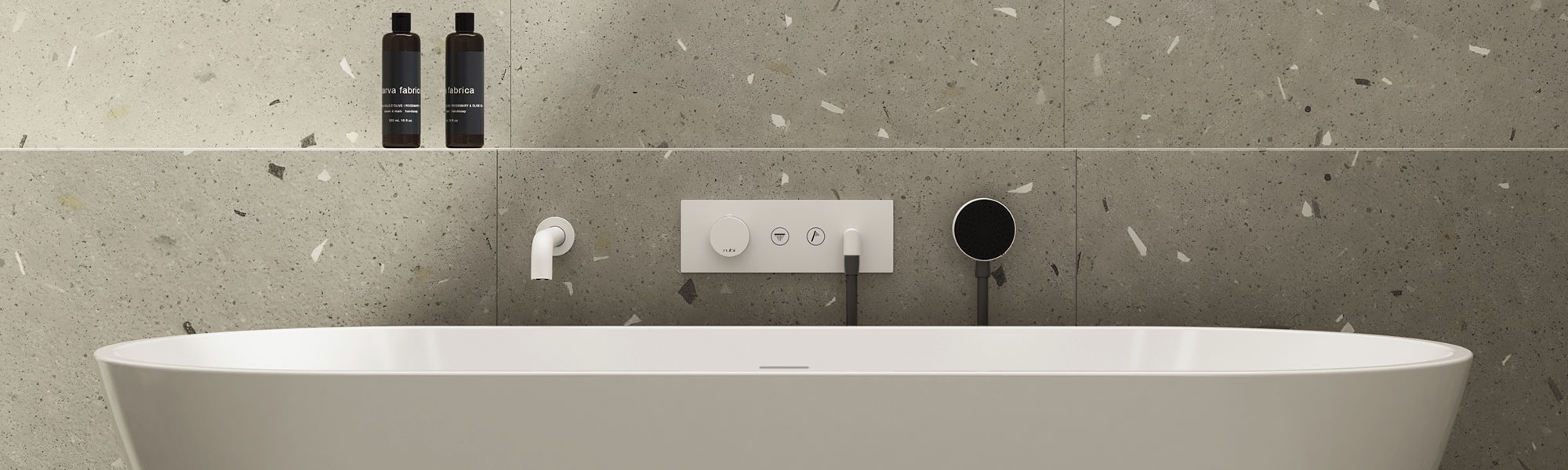 Ensemble de douche ON avec bec de bain