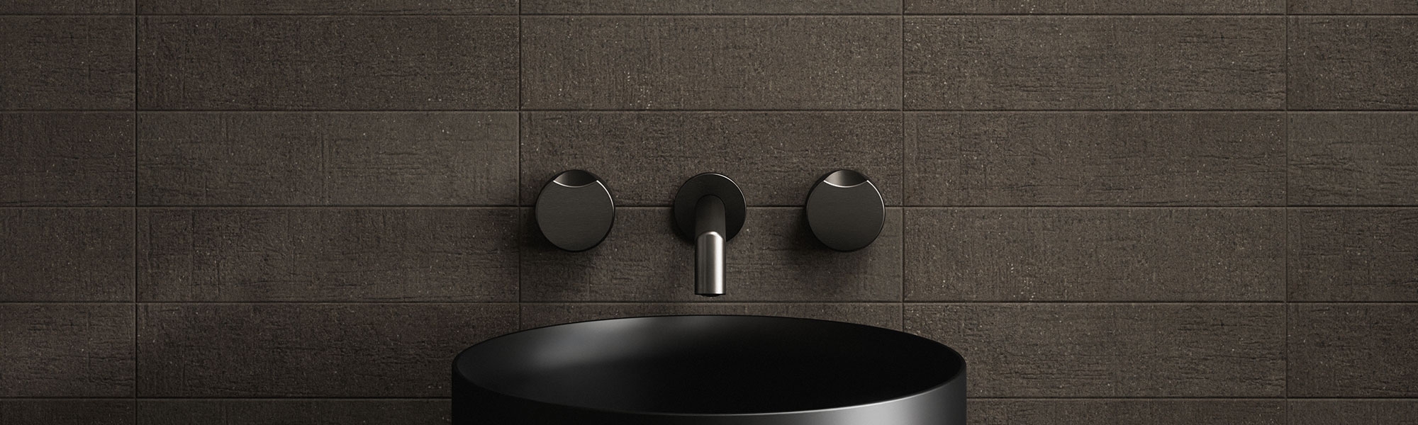 Wall-mounted basin faucet Moon by Rubi